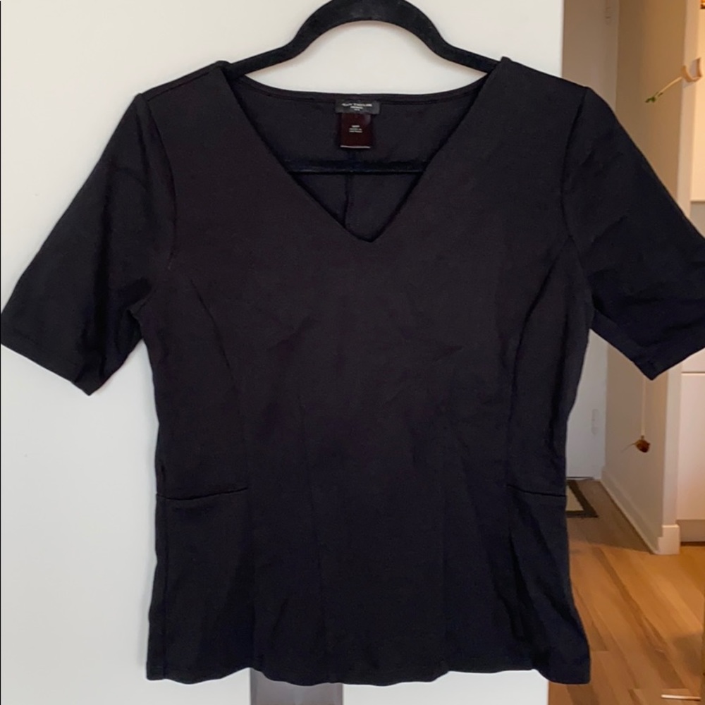 Black Ann Taylor Shirt Blouse